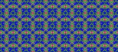 Suluboya efekti. Botanik seamless modeli. Organik öğeleri. Raster desen.