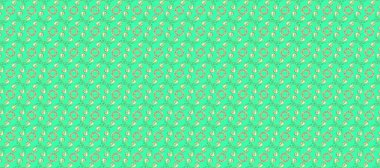 Raster illüstrasyonu. Klasik yeşil, bej ve nötr geometrik süs. Basit bir şekilde. Ağ, tekstil ve duvar kağıtları için kusursuz desen.