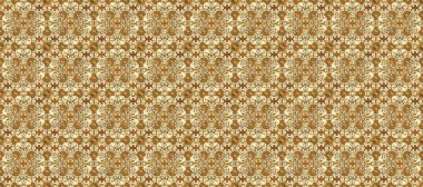 El yapımı dekoratif çerçeve, albüm kapağı, tebrik kartı, klasik Art deco tarzı. Raster soyut çiçek çelengi altın karalama fantezi yaprakları ve bir renk üzerinde çiçek.