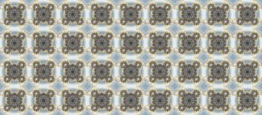 Gri, bej ve altın elementli nötr renklerde pürüzsüz desen. Şam tasarım için kusursuz desen.