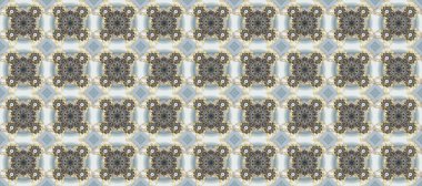 Gri, bej ve altın elementli nötr renklerde pürüzsüz desen. Şam tasarım için kusursuz desen.