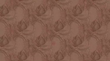 Renkli unsurlarla hareketli arka plan görüntüleri. Çiçekler. Eski model. Bayrak tarzı. Video kaydı. Şablon. Döngü. Kusursuz..