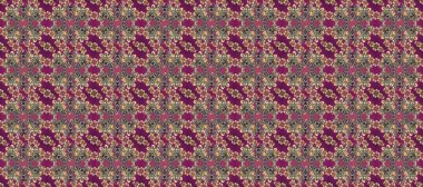 Barok tarzında kusursuz bir doğulu süsü. Raster geleneksel altın pürüzsüz desen mor, kahverengi ve gri renkler.