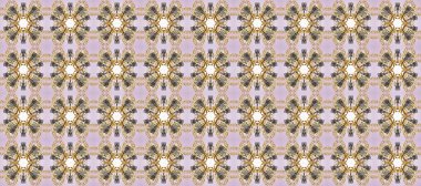 Barok tarzında kusursuz bir doğulu süsü. Tarafsız, bej ve gri renklerde geleneksel, klasik, altın, kusursuz desen.