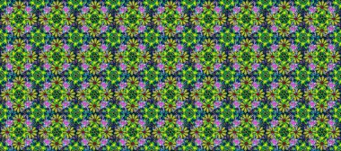Seamless raster background with flowers. Children style. Colour Spring Theme seamless pattern Background. Flat Flower Elements Design.