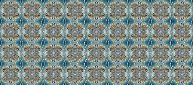 Geleneksel klasik altın desen. Raster oryantal süs. Altın desenli mavi, gri ve nötr renklerde altın elementler. Barok tarzında kusursuz bir doğulu süsü..