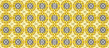 Butik, çiçekçi, iş yeri ve iç mekan için yumuşak renkli güzel dairesel logo. Raster Şirketi işareti, amblem, element. Basit geometrik mandala logosu. Soyut çiçekleri kuşatın.