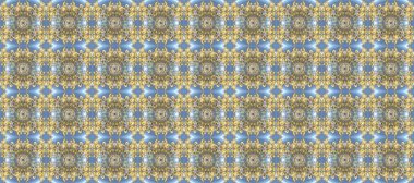 Kusursuz altın desenli bukleler. Raster altın pürüzsüz desen. Tarafsız, mavi ve gri renklerde kusursuz desen. Doğu tarzında altın elementler arabesk.