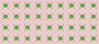 Raster illüstrasyonu. Tarafsız, pembe ve bej renklerde. 3D çiçekler, çizim.