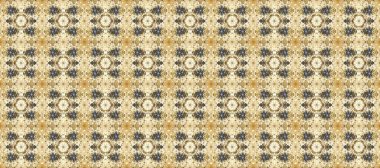 Bej, nötr ve kahverengi renklerde altın elementler. Geleneksel klasik raster altın pürüzsüz desen. Barok tarzında kusursuz bir doğulu süsü..