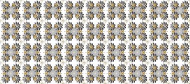 Geleneksel oryantasyon süsü. Klasik klasik klasik arka plan. Kusursuz klasik raster grisi, nötr, beyaz ve altın desenli.