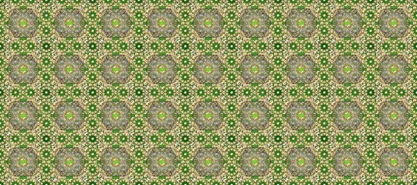 Geleneksel raster ve altın desen. Klasik oryantal desen yeşil, bej ve nötr renklerden önce gelir. Damask pürüzsüz süsü.