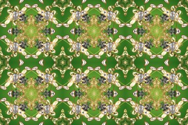 Altın kaplamalı arka plan. Klasik mobilya tarzı. Kusursuz ahşap oyma. Küçük bir alan derinliği. Oyma. Lüks mobilyalar. Yeşil, nötr, altın elementli bej renkler. Patina.