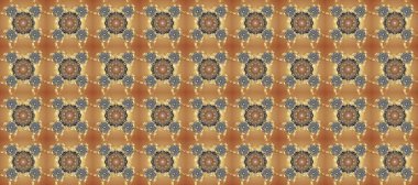 Kış kar dokusu duvar kağıdı. Bej, kahverengi ve gri renklerde altın kar taneleri. Sembol bayramı, yeni yıl kutlamaları, altın desenler. Noel altın kar taneleri kusursuz desen.