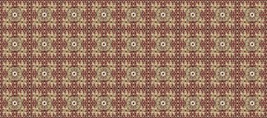 Şam, tasarım için kusursuz desen. Kahverengi, bej ve nötr renklerde, altın elementlerle pürüzsüz desen.