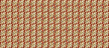 Altın kar taneleri basit, pürüzsüz desen. Kış sembolü, Mutlu Noeller, Mutlu yıllar 2019. Bej, kahverengi ve kırmızı renklerde Raster altın deseni. Soyut duvar kağıdı, ambalaj dekorasyonu.