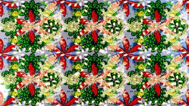 Suluboya çizim kalıbı. Dekorasyon ve tasarım için güzel bir desen. Moda baskısı. Çiçeğin suluboya çizimlerinin mükemmel deseni. Eski model. Raster illüstrasyonu.