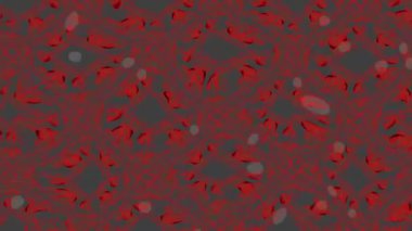 Renkli unsurlarla hareketli arka plan görüntüleri. Çiçekler. Eski model. Bayrak tarzı. Video kaydı. Şablon. Döngü. Kusursuz..