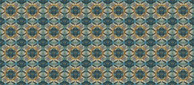 Altın desenli mavi, gri ve nötr renklerde altın elementler. Barok tarzında duvar kağıdı tasarımı için kusursuz damaske deseni arkaplanı. Süslü raster dekorasyonu.