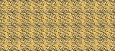 Tarafsız, kahverengi ve bej renklerde altın desenli altın elementler. Raster geleneksel oryantasyon süsü. Kusursuz klasik altın desen.