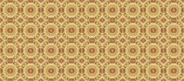 Tibet yogası için soyut sanat çiçekli desen. Bohem dekoratif unsur, Hint kınası tasarımı, raster retro. Mandala, bej, kahverengi ve nötr renklerde bir madalyonlu kabile eskizi..