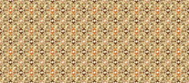 2019 Noel 'i, kar tanesi, yeni yıl. Altın elementli bej, kahverengi ve nötr renklerde klasik dikişsiz desen.