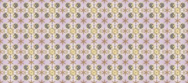 Kusursuz altın desen. Tarafsız, bej ve gri renklerdeki altın desenli altın elementler. Raster doğulu süsü.