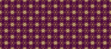 Kart, duvar kağıdı, ambalaj ve tekstil için klasik tasarım. Klasik çiçek dokusu. Altın şablon. Kahverengi, bej ve mor renkli Royal retro. Raster illüstrasyonu. Kusursuz desenli altın elementler.