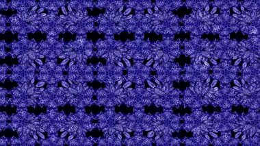 Renkli unsurlarla hareketli arka plan görüntüleri. Çiçekler. Eski model. Bayrak tarzı. Video kaydı. Şablon. Döngü. Kusursuz..