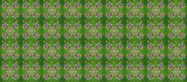 Klasik klasik klasik arka plan. Altın desenli yeşil, gri ve kahverengi renklerde altın elementler. Kusursuz klasik raster altın desenli. Geleneksel oryantasyon süsü.