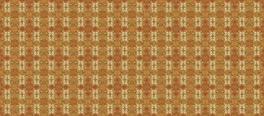 Raster oryantal süs. Altın elementlerle bej, kahverengi ve sarı renklerde altın desenler. Barok tarzında kusursuz bir doğulu süsü. Geleneksel klasik altın desen.