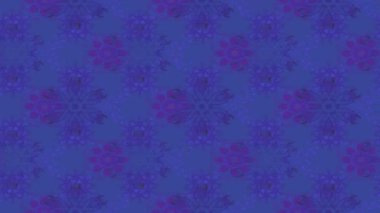 Renkli unsurlarla hareketli arka plan görüntüleri. Çiçekler. Eski model. Bayrak tarzı. Video kaydı. Şablon. Döngü. Kusursuz..