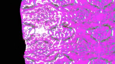 Renkli unsurlarla hareketli arka plan görüntüleri. Çiçekler. Eski model. Bayrak tarzı. Video kaydı. Şablon. Döngü. Kusursuz..