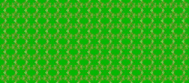 Çiçek deseni. Kusursuz raster arka plan. Yeşil, nötr ve sarı renklerde altın elementler. Duvar kâğıdı barok, İspanyol kumaşı. Şekil grafik deseni.