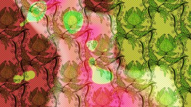 Küçük renkli çiçekler. Çiçekli bahar çiçekleri. Moda baskıları için zarif bir şablon. Küçük çiçekte güzel bir desen. Motley illüstrasyonu.