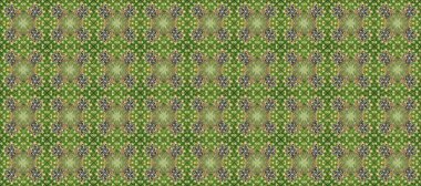 Damask pürüzsüz yineleme kalıbı. Barok tarzında altın çiçekli süs. Yeşil, nötr ve bej renklerde altın element. Antika altın tekrarlanabilir duvar kağıdı.