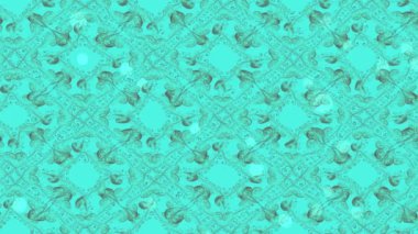 Renkli unsurlarla hareketli arka plan görüntüleri. Çiçekler. Eski model. Bayrak tarzı. Video kaydı. Şablon. Döngü. Kusursuz..