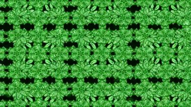 Renkli unsurlarla hareketli arka plan görüntüleri. Çiçekler. Eski model. Bayrak tarzı. Video kaydı. Şablon. Döngü. Kusursuz..