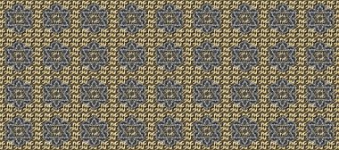 Kusursuz klasik bej, siyah ve gri ve altın desenli. Geleneksel oryantasyon süsü. Klasik vintage arkaplan.