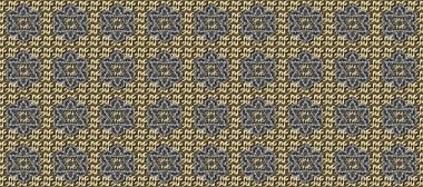 Kusursuz klasik bej, siyah ve gri ve altın desenli. Geleneksel oryantasyon süsü. Klasik vintage arkaplan.