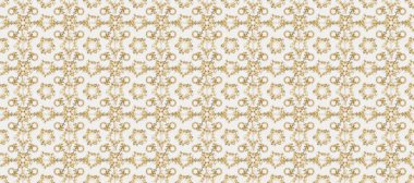 Raster illüstrasyonu. Lüks Geometrik Desen. Klasik tarzda hem de. Şirin bak. Tarafsız, bej ve kahverengi renkli bir resim. Kusursuz..