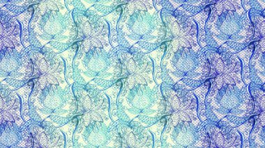 Güzel suluboya yaz çiçekleri deseni..