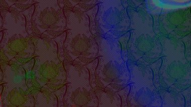 Çiçeğin suluboya çizimlerinin mükemmel deseni. Suluboya çizim kalıbı. Dekorasyon ve tasarım için güzel bir desen. Eski model. Moda yazdırma.