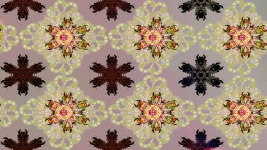 Hand drawn Raster illustration. Sketch flower pattern can be used for wallpaper, website background, wrapping paper, invitation, flyer, banner or website. Of bright elements. clipart