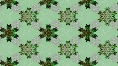 Hediye ambalaj kağıdı, tebrik kartları, posterler ve pankart tasarımı. Raster düz çiçek çizim deseni. Tarafsız ve gri renkte çiçekler.