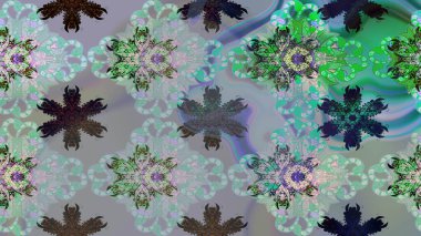 Küçük renkli çiçekler. Küçük çiçekte güzel bir desen. Çiçekli yaz çiçekleri. Motley illüstrasyonu. Robot resim. Moda baskıları için zarif bir şablon.