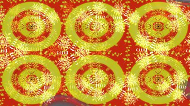 Küçük çiçekte güzel bir desen. Küçük renkli çiçekler. Moda baskıları için zarif bir şablon. Robot resim. Çiçekli bahar çiçekleri. Motley illüstrasyonu.