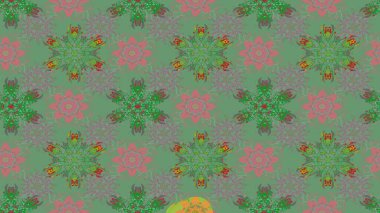 Bahar mevsimi. Nazik romantik baskı. Raster güzel bir çiçek deseni çizmiş. Tatil havası..