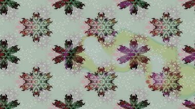 Renkli Bahar Teması eskiz kalıbı. Gri ve nötr renkte çiçekler. Düz Çiçek Elementleri Tasarımı. Çiçek desenli eskiz, yaz çiçekleri..