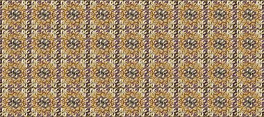 Renkli arka planda izole edilmiş kar tanelerinin düz tasarımı. Raster illüstrasyonu. Kar taneleri deseni. Kar tanesi süsleme deseni. Kar taneleri arkaplanı.